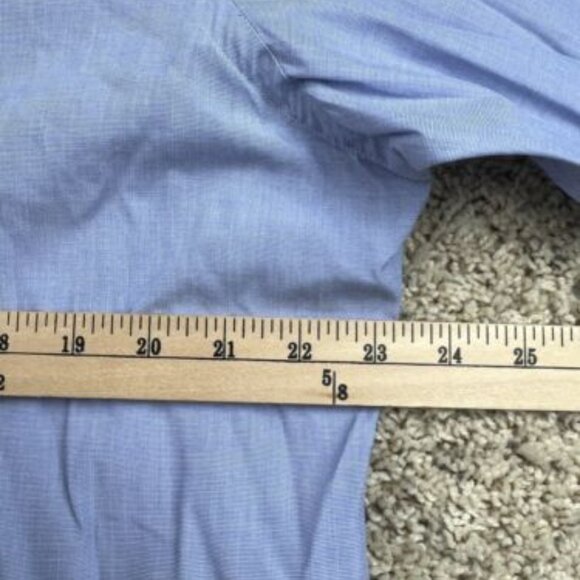 Polo Ralph Lauren Regent Classic Fit Long Sleeve Button Up Shirt Blue 16 32/33 - Picture 6 of 7